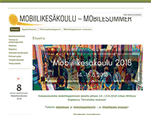 Tablet Screenshot of mobiilikesakoulu.com